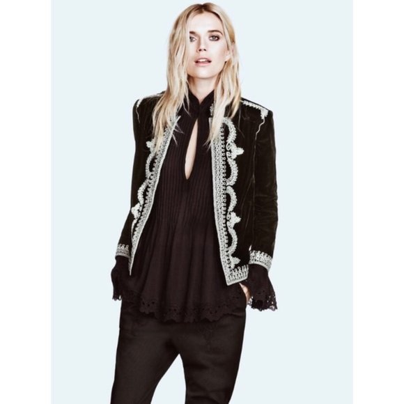 H&M Jackets & Blazers - Autumn Collection 2013 Velvet Embroidered Jacket